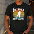 Best Puckin Billet Dad Hockey Men's Casual T-Shirt Dark Grey
