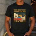 Best Siamese Cat Dad Ever Retro Vintage Sunset Men's Casual T-Shirt Dark Grey Best Siamese Cat Dad Ever Retro Vintage Sunset Men's Casual T-Shirt Dark Grey
