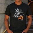 Best Yorkie Dad Ever Dog Yorkie I Love Yorkie Dad Men's Casual T-Shirt Dark Grey