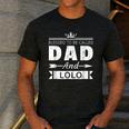 Blessed To Be Called Dad And Lolo Grandpa Men's Casual T-Shirt Dark Grey Blessed To Be Called Dad And Lolo Grandpa Men's Casual T-Shirt Dark Grey