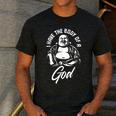 I Have The Body Of A God Buddha Fat Guy And Dad BOD Men's Casual T-Shirt Dark Grey