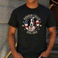 Border Collie Dog Owner For Men Border Collie Dad Men's Casual T-Shirt Dark Grey
