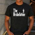 The Bridefather Father Of Bride Dad Wedding Rehearsal Dinner Men's Casual T-Shirt Dark Grey