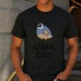 California Quail Bird Dad Quail Dad Men's Casual T-Shirt Dark Grey California Quail Bird Dad Quail Dad Men's Casual T-Shirt Dark Grey