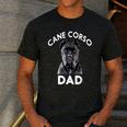 Cane Corso Dad Italian Mastiff T-Shirt Men's Casual T-Shirt Dark Grey