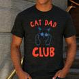 Cat Dad Club Life Is Better With Cats Retro Cat Dad Men's Casual T-Shirt Dark Grey Cat Dad Club Life Is Better With Cats Retro Cat Dad Men's Casual T-Shirt Dark Grey