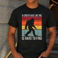Cheer Dad Cheerleading Bigfoot Men's Casual T-Shirt Dark Grey Cheer Dad Cheerleading Bigfoot Men's Casual T-Shirt Dark Grey