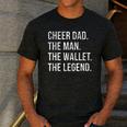 Cheer Dad Cheerleading Men's Casual T-Shirt Dark Grey