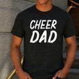 Cheer Dad Family Father Cheerleader Squad Men's Casual T-Shirt Dark Grey Cheer Dad Family Father Cheerleader Squad Men's Casual T-Shirt Dark Grey