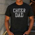 Cheer Dad Cheer Leading Cheer Leading Men Dad Father Men's Casual T-Shirt Dark Grey