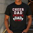 Cheer Dad Like A Regular Dad But Broke Cheerleader Dad Men's Casual T-Shirt Dark Grey Cheer Dad Like A Regular Dad But Broke Cheerleader Dad Men's Casual T-Shirt Dark Grey
