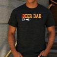 Cheerleader Dad Beer Cheerleading Cheer Dad Men's Casual T-Shirt Dark Grey