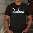 The Chihuahua Dad For Chihuahua Dad Men Dog Lovers Men's Casual T-Shirt Dark Grey