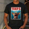 Chihuahua Teefs Top Teeth Chi Jowls Paws Dog Mom Dad Men's Casual T-Shirt Dark Grey Chihuahua Teefs Top Teeth Chi Jowls Paws Dog Mom Dad Men's Casual T-Shirt Dark Grey