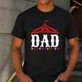Circus Dad Of The Birthday Boy & Girl Carnival Family Outfit Men's Casual T-Shirt Dark Grey Circus Dad Of The Birthday Boy & Girl Carnival Family Outfit Men's Casual T-Shirt Dark Grey