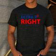 Conservative Dad's Ultra Right 100 Work Free American Beer Men's Casual T-Shirt Dark Grey Conservative Dad's Ultra Right 100 Work Free American Beer Men's Casual T-Shirt Dark Grey