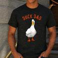 Cute Duck Dad Lover Illustration Duck Owner Men's Casual T-Shirt Dark Grey Cute Duck Dad Lover Illustration Duck Owner Men's Casual T-Shirt Dark Grey