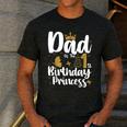 Dad Of The 1st Birthday Princess Girl 1 Years Old B-Day Men's Casual T-Shirt Dark Grey