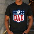 Dad American Football Happy Birthday Family Matching Retro Men's Casual T-Shirt Dark Grey Dad American Football Happy Birthday Family Matching Retro Men's Casual T-Shirt Dark Grey