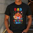Dad Of The Birthday For Boy Circus Carnival Theme Party Men's Casual T-Shirt Dark Grey