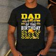 Dad Of The Birthday Boy Construction Truck Men's Casual T-Shirt Dark Grey