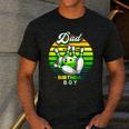 Dad Of The Birthday Boy Matching Family Bowling Birthday Men's Casual T-Shirt Dark Grey