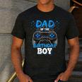 Dad Of The Birthday Boy Matching Video Gamer Birthday Party Men's Casual T-Shirt Dark Grey