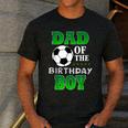 Dad Of The Birthday Boy Soccer Stars Outfit Men's Casual T-Shirt Dark Grey