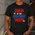 Dad Of The Birthday Boy Spider Web Birthday Party Matching Men's Casual T-Shirt Dark Grey