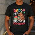 Dad Of The Birthday Capybara Boba Tea Girl Bday Party Family Men's Casual T-Shirt Dark Grey