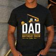 Dad Birthday Crew Construction Men's Casual T-Shirt Dark Grey