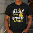 Dad Of The Birthday Duck Boy Rubber Duck Birthday Girl Men's Casual T-Shirt Dark Grey Dad Of The Birthday Duck Boy Rubber Duck Birthday Girl Men's Casual T-Shirt Dark Grey