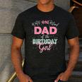 Dad Of The Birthday Girl Shirt Winter Onederland Family Men's Casual T-Shirt Dark Grey
