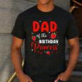 Dad Of The Birthday Princess Strawberry Theme Bday Party Men's Casual T-Shirt Dark Grey Dad Of The Birthday Princess Strawberry Theme Bday Party Men's Casual T-Shirt Dark Grey