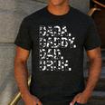 Dad Dada Daddy Bruh Papa Cow Daddy Love Cows Dad Cow Print Men's Casual T-Shirt Dark Grey