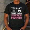 Dad For Father Daddy Papa Men From Daughter Dad Men's Casual T-Shirt Dark Grey