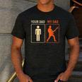 Your Dad My Dad Guitar Guitarist Rock Father's Day Men's Casual T-Shirt Dark Grey Your Dad My Dad Guitar Guitarist Rock Father's Day Men's Casual T-Shirt Dark Grey