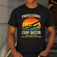 Dad Joke Farter Professional Crop Duster Men's Casual T-Shirt Dark Grey