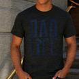 Dad Life Girl Dad Men's Casual T-Shirt Dark Grey