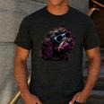 Dad Mom Cool Dog Sunglasses Cockapoo Men's Casual T-Shirt Dark Grey