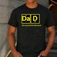 Dad Periodic Table Of Elements Men's Casual T-Shirt Dark Grey Dad Periodic Table Of Elements Men's Casual T-Shirt Dark Grey
