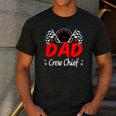 Dad Pit Crew Chief Racing Birthday Childs Party Fun Men's Casual T-Shirt Dark Grey Dad Pit Crew Chief Racing Birthday Childs Party Fun Men's Casual T-Shirt Dark Grey
