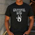 Dad Retro Distressed Grateful Dad Men's Casual T-Shirt Dark Grey Dad Retro Distressed Grateful Dad Men's Casual T-Shirt Dark Grey