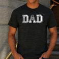 Dad Shirts For Dad Vintage Dad Idea Fathers Day Fun Men's Casual T-Shirt Dark Grey