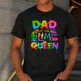 Dad Of The Slime Queen Birthday Family Matching Party Men's Casual T-Shirt Dark Grey Dad Of The Slime Queen Birthday Family Matching Party Men's Casual T-Shirt Dark Grey