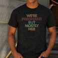 Dad To Be For Soon To Be Dad For New Dad Father Men's Casual T-Shirt Dark Grey