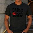 Dad In The Streets Daddy In The Sheets Men's Casual T-Shirt Dark Grey