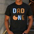 Dad Of The Sweet One Cookies And Milk 1st Birthday Party Men's Casual T-Shirt Dark Grey Dad Of The Sweet One Cookies And Milk 1st Birthday Party Men's Casual T-Shirt Dark Grey