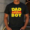 Dad Of The Toy Birthday Boy Story Theme B-Day Men's Casual T-Shirt Dark Grey