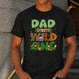 Dad Of The Wild One Birthday Family Matching Party Decor Men's Casual T-Shirt Dark Grey Dad Of The Wild One Birthday Family Matching Party Decor Men's Casual T-Shirt Dark Grey